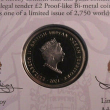 Load image into Gallery viewer, The Griffin of Edward III 2021 Queen&#39;s Beasts RARE BIOT £2 Coin In Pack
