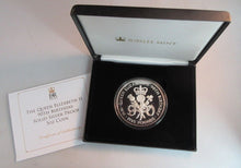 Load image into Gallery viewer, 2016 QUEEN ELIZABETH II 90th BIRTHDAY SILVER PROOF 5oz TDC £5 COIN BOX &amp; COA
