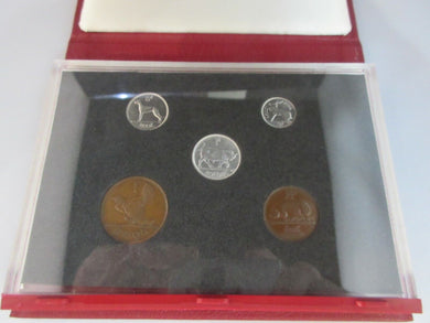 Ireland 1940 Set OF 5 Coins SHILLING - HALF PENNY Irish incl Silver Key Date