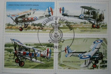 Load image into Gallery viewer, 1987 THE CLOSURE OF RAF HENDON S/L B.H. DROBINSKI DFC SIGNED FLOWN STAMP COVER
