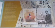 Load image into Gallery viewer, 1951 FESTIVAL OF BRITAIN 4D STAMP ROYAL MAIL STAMP FACSIMILE PACK
