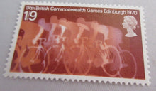 Load image into Gallery viewer, 1970 QEII LITERARY ANNIVERSARIES &amp; 9TH COMMONWEALTH GAMES STAMPS MNH &amp; HOLDER
