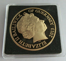 Load image into Gallery viewer, 2013 QEII RED ARROWS RAF SQUADRONS BAILIWICK OF GUERNSEY 50P CROWN COIN BOX&amp; COA
