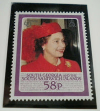 Load image into Gallery viewer, QUEEN ELIZABETH II 60TH BIRTHDAY OF HER MAJESTY SOUTH GEORGIA &amp; S/ISL STAMPS MNH
