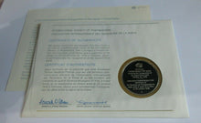 Load image into Gallery viewer, 1976 Japan/China Cable INT&#39;L Society of Postmasters Silver Proof Medal
