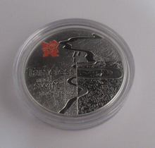 Load image into Gallery viewer, 2010 River Thames Celebration of Britain Silver Proof £5 Coin +COA Royal Mint

