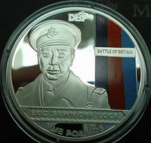 Load image into Gallery viewer, 2010 BATTLE OF BRITAIN .925 SILVER PROOF £5 COIN GUERNSEY JERSEY &amp; COOK ISLANDS
