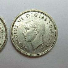 Load image into Gallery viewer, 1941 GEORGE VI SILVER THRUPENCE 3d Unc Spink ref 4085
