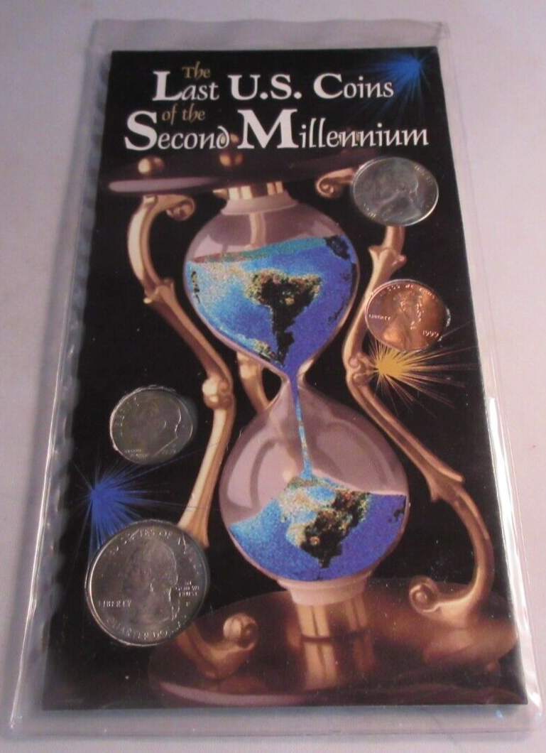 USA THE LAST US COINS OF THE SECOND MILLENNIUM COIN PACK