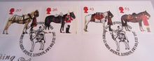 Load image into Gallery viewer, 1997 GOLDEN WEDDING ANNIVERSARY, ALL THE QUEEN&#39;S HORSES SILVER JUBILEE CROWN PNC
