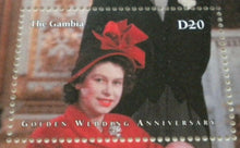 Load image into Gallery viewer, 1947-1997 THE GOLDEN WEDDING ANNIVERSARY QEII P PHILIP  MNH STAMP MINISHEET/INFO
