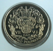 Load image into Gallery viewer, 1995 50TH ANNIVERSARY VICTORY IN EUROPE BENHAM BUNC £2 COIN COVER PNC
