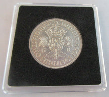 Load image into Gallery viewer, 1940 KING GEORGE VI BARE HEAD .500 SILVER FLORIN TWO SHILLING COIN WITH CAPSULE
