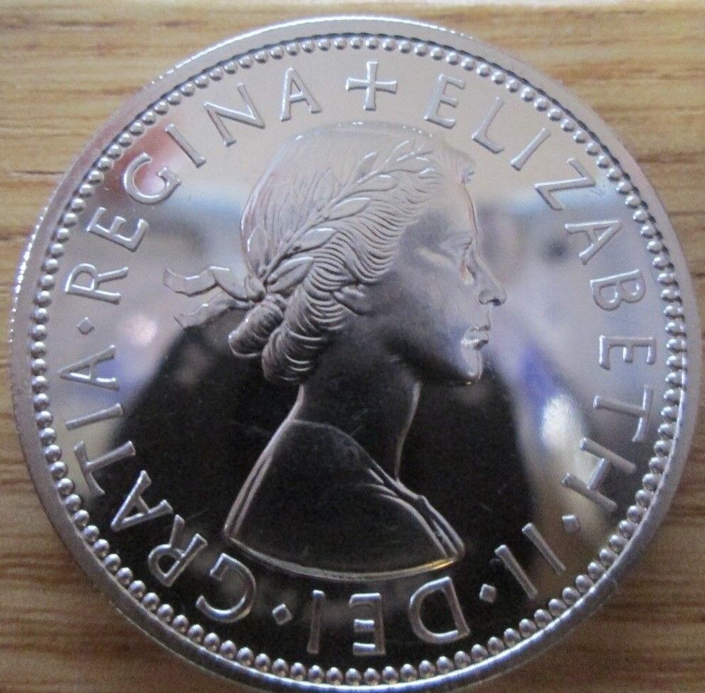 UK 1970 ROYAL MINT Proof Coins 2/6 (HALF CROWN) 2/- (FLORIN)1/- 6d 3d 1d 1/2d