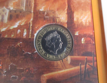 Load image into Gallery viewer, Great Fire of London 1666 350th Anniversary 2016 BUnc Royal Mint £2 Coin Pack
