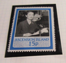 Load image into Gallery viewer, 1986 QUEEN ELIZABETH II 60TH BIRTHDAY ASCENSION ISLAND STAMPS &amp; ALBUM SHEET
