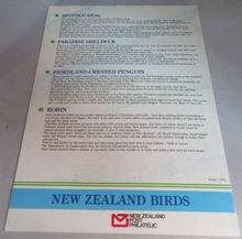 Load image into Gallery viewer, NEW ZEALAND BIRDS POSTAGE STAMPS IN PACK MNH 9 X  STAMPS
