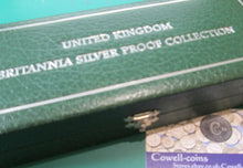 Load image into Gallery viewer, ROYAL MINT UK Britannia Collection Silver Proof Four 4 Coin Empty Box FROM 1997
