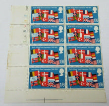 Load image into Gallery viewer, 1969 NORTH ATLANTIC TREATY ORGANISATION 1/6 8 X STAMPS MNH
