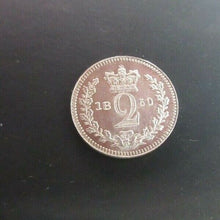 Load image into Gallery viewer, QUEEN VICTORIA 2d TWO PENCE MAUNDY MONEY VARIOUS YEARS IN UNC CONDITION
