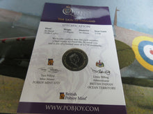 Load image into Gallery viewer, 2021 Queens Beasts £2 proof like coin Lion Of England Issue Lmt 2750 in pack (X)
