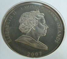 Load image into Gallery viewer, 2007 DIAMOND WEDDING ANNIV THE WEDDING CAKE BUNC 1 DOLLAR COIN COVER PNC &amp; COA
