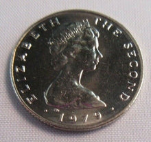 Load image into Gallery viewer, 1979 ISLE OF MAN BUNC £1 ONE POUND COIN IN PROTECTIVE CLEAR FLIP
