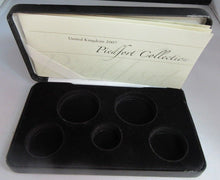 Load image into Gallery viewer, ROYAL MINT BOX FOR A CROWN 2X£2 50P &amp; £1 COINS &amp; UK 2007 PIEDFORT COLLECTION COA
