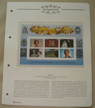 Load image into Gallery viewer, 1947-1997 THE GOLDEN WEDDING ANNIVERSARY QEII PP GUYANA 6 MNH STAMPS/INFO SHEET
