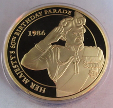 Load image into Gallery viewer, 2012 PORTRAITS OF THE QUEEN GOLD PLATED PROOF MEDAL SET WITH COA &amp; BOX 12 MEDALS
