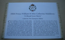 Load image into Gallery viewer, 2011 WILLIAM &amp; KATE- A ROYAL LOVE STORY- CATHERINE THE CHAMPION ATHLETE COVER
