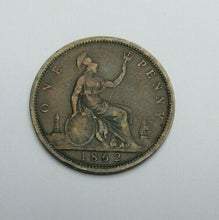 Load image into Gallery viewer, 1862 QUEEN VICTORIA YOUNG HEAD PENNY 6 G VF SPINK REF 3954
