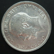 Load image into Gallery viewer, 1918 GEORGE V BARE HEAD FIRST COIN HALF 1/2 CROWN SPINK 4011 CROWNED SHIELD Cc1
