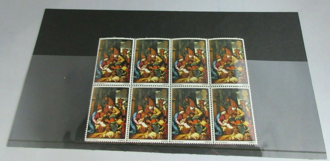 ASC SCH SEVILLE HARRISON 3d 8 STAMPS MNH