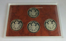 Load image into Gallery viewer, 1900 - 1980 HM QUEEN ELIZABETH THE QUEEN MOTHER SILVER PLATED MEDALLIONS
