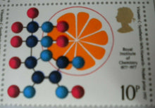 Load image into Gallery viewer, 1977 ROYAL INSTITUTE OF CHEMISTRY 10P BLOCK OF 4 STAMPS MNH &amp; TRAFFIC LIGHTS
