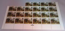 Load image into Gallery viewer, 1968 CONSTABLE 1821 HARRISON 1/9 22 X STAMPS MNH WITH CLEAR FRONTED FOLDER SHEET
