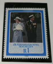 Load image into Gallery viewer, QUEEN ELIZABETH II 60TH BIRTHDAY OF HER MAJESTY ZIL ELWANNYEN SESEL STAMPS MNH
