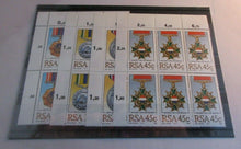 Load image into Gallery viewer, 1984 RSA BARRY JACKSON MEDAL COLLECTION RSA 11C,25C, 30C &amp; 45c STAMPS MNH
