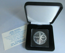 Load image into Gallery viewer, 1972 INDEPENDENCE DAY SILVER BUNC ISRAEL 10 LIROT .900 SILVER COIN BOXED
