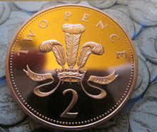 Load image into Gallery viewer, UK Proof TWO Pence 2p Mint Condition! 1970 - 2020 With Protective Wallet
