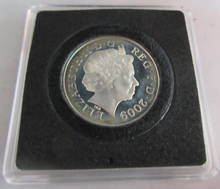 Load image into Gallery viewer, 2009 QUEEN ELIZABETH II SHIELD SECTION SILVER PROOF TWO PENCE COIN BOX &amp; COA
