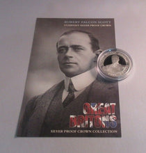 Load image into Gallery viewer, Great Britons Silver Proof Crown Collection 1oz £5 Coins Channel Islands +COA
