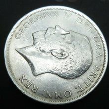 Load image into Gallery viewer, 1915 GEORGE V BARE HEAD FIRST COIN HALF 1/2 CROWN SPINK 4011 CROWNED SHIELD Cc4
