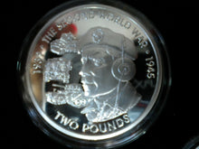 Load image into Gallery viewer, 1939-1945 TRIPLE AIR, LAND &amp; SEA SET THE SECOND WORLD WAR SILVER PROOF £2 COINS
