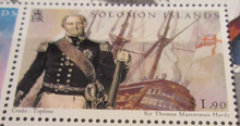 Load image into Gallery viewer, 200TH ANNIVERSARY BATTLE OF TRAFALGAR SOLOMON ISLANDS STAMPS MNH MINI SHEET
