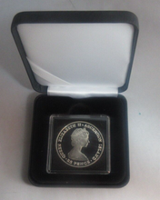 Load image into Gallery viewer, 1981 Charles and Diana Royal Wedding Silver Proof 25pCrown Ascension Island Coin
