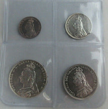 Load image into Gallery viewer, 1892 Maundy Money Queen Victoria Jubilee Head Sealed/Box AUnc-Unc Spink Ref 3932
