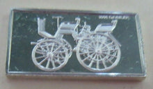 Load image into Gallery viewer, 1886 DAIMLER 15mm X 10mm 1.60gram SILVER INGOT WITH INFORMATION SLIP
