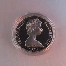 Load image into Gallery viewer, 1979 Millennium of Tynwald Castle Rushen Silver Proof 1 Crown Coin
